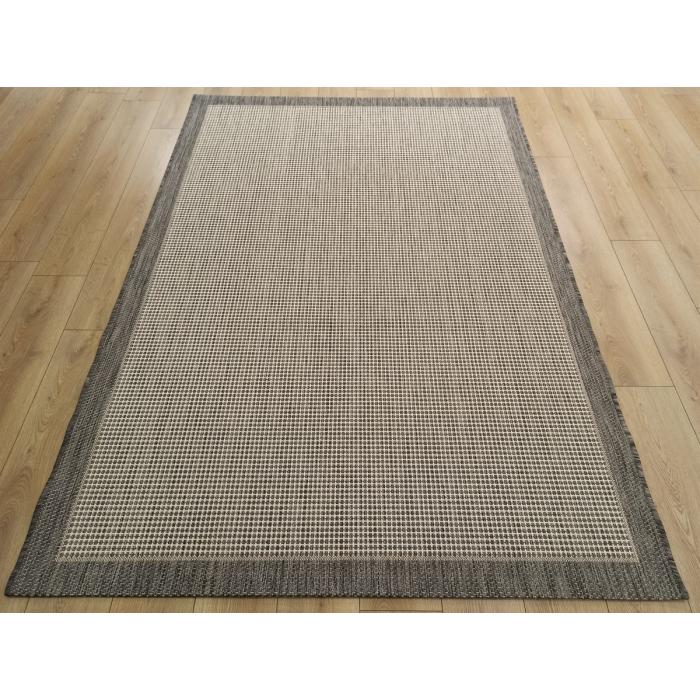 Jut Sisal Bordürlü Hasır Halı - 9213