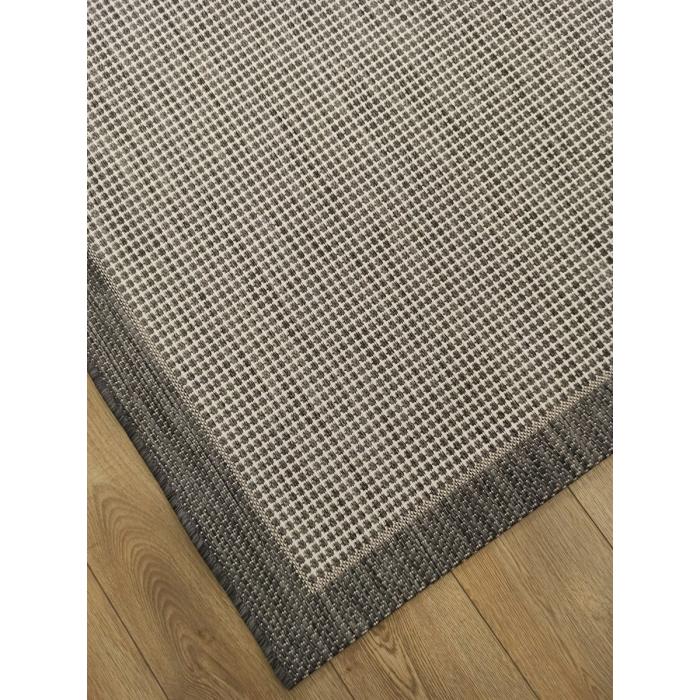 Jut Sisal Bordürlü Hasır Halı - 9213