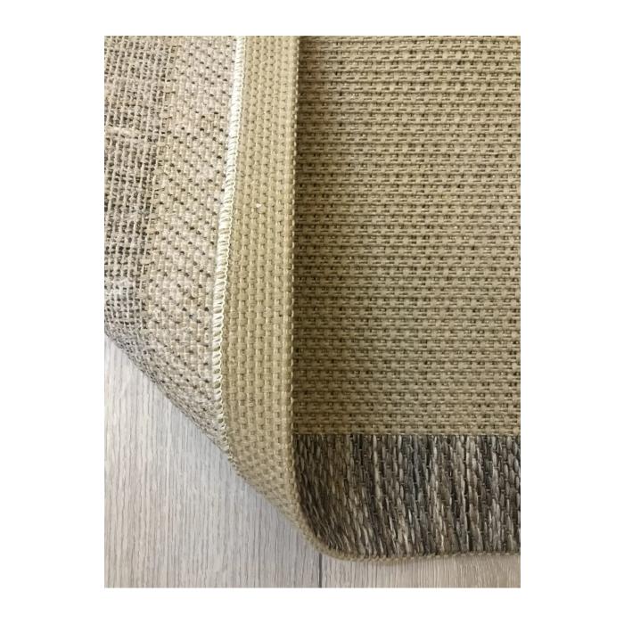 Jüt Sisal Kahverengi Makine Halısı 9709